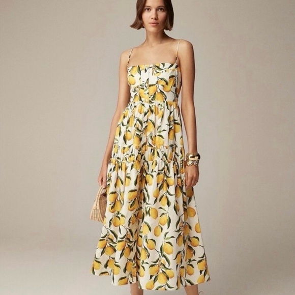 J. Crew Dresses & Skirts - J. Crew A-Line Limoncello Midi Dress